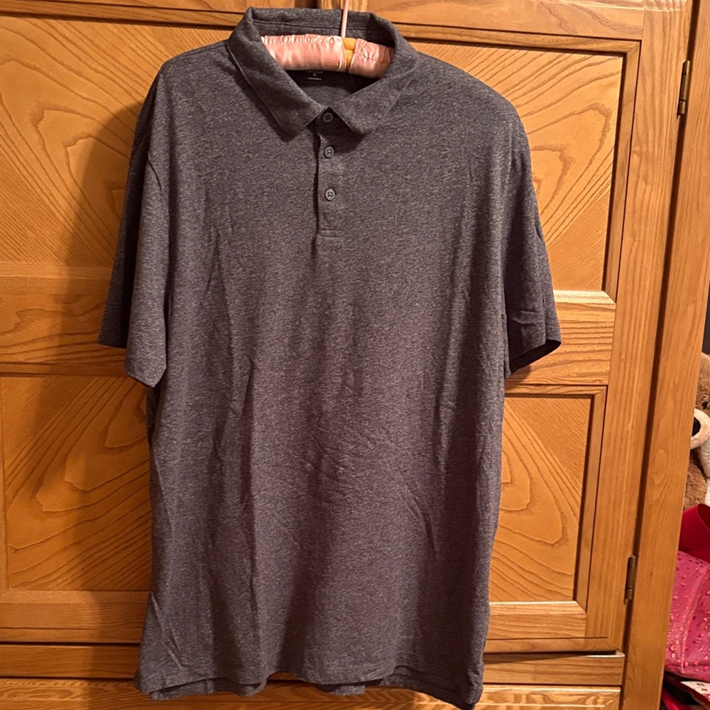 Old Navy Charcoal Polo Shirt
